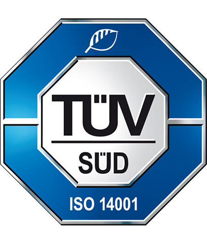 TÜV SÜD ISO 14001 Certification