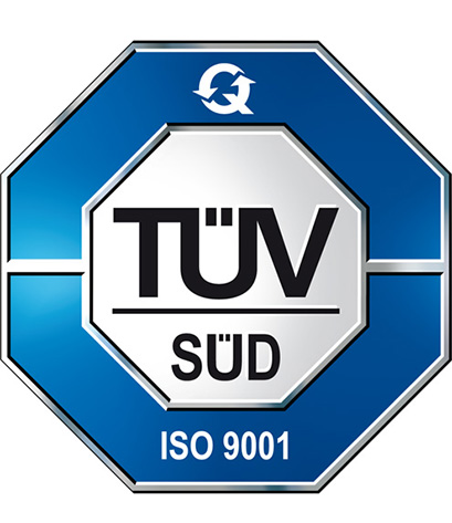 TÜV SÜD ISO 9001 Certification